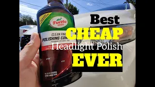 Best Cheap Headlight Polish EVER!