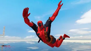 GMOD - Deadpool Craziest And Epic Ragdolls