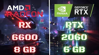 RX 6600 vs RTX 2060 In Game - 2022 | Test in 8 Games