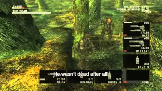 MGS3 - Different strat for The Fear