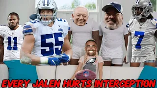 Every Jalen Hurts Interception from the 2023/24 NFL Season!!!