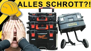 ALLES SCHROTT - WERKZEUG KOFFER CRASH TEST | WERKZEUG NEWS #101