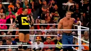 WWE Raw 18/10/2010 - Randy Orton Gettin Attacked By Nexus