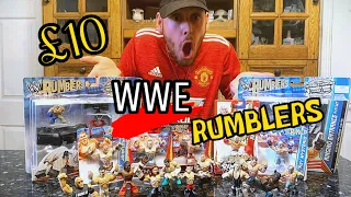 BEST £10 SPENT EVER!!!! WWE RUMBLERS REVIEW/UNBOXING