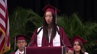 Plano Senior High School Graduation - Karen Chen - Valedictorian