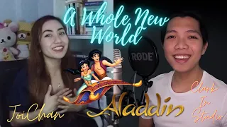 A Whole New World - Aladdin (Disney Movie) | Cover by JoiChan & Clark In Studio
