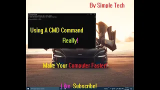 Make Your Computer Faster Using A Simple CMD Command!