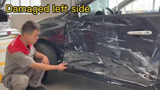 Replacing a Car Door After an Accident