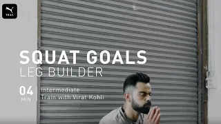 Squat Goals 5 Minute At Home Workout with Virat Kohli | PUMATRAC