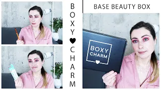 РАСПАКОВКА БЬЮТИ БОКС // BOXYCHARM BASE 💄👄АПРЕЛЬСКАЯ КОРОБКА КРАСОТЫ // ПЕРВЫЕ ВПЕЧАТЛЕНИЯ И ПРОБЫ 🎁