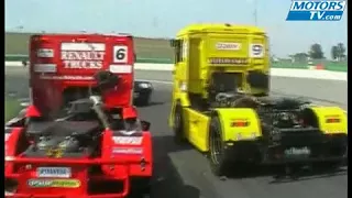 Truck Racing second accident at Misano 2009