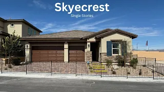 Single Story Homes For Sale Skye Canyon Las Vegas | Skyecrest Century Communities - 2400 Tour $572k+