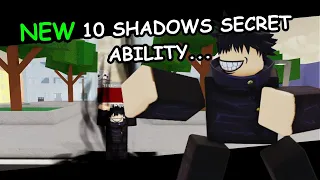 How To Use The NEW 10 Shadows SECRET ABILITY | Jujutsu Shenanigans