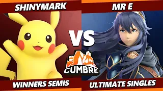 Cumbre 2 Top 8 - ShinyMark (Pikachu) Vs. Mr. E (Lucina) Smash Ultimate - SSBU