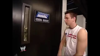 Smackdown - Stephanie McMahon, Sable, Vince McMahon & Zach Gowen Backstage