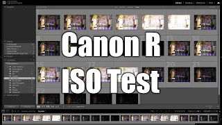 CANON EOS R ISO Test: всё, как у всех. Но в целом хорошо.