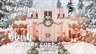 Roblox Bloxburg - No Gamepass Winter Blush Loft - Minami Oroi