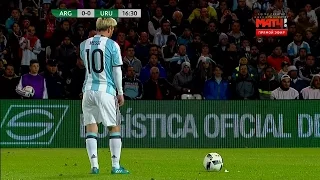 Lionel Messi vs Uruguay (World Cup Qualifiers 2018) HD 720p (50FPS) By IramMessiTV