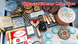 vintage makeup collection