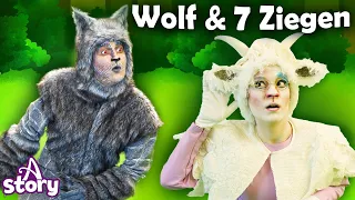 Der Wolf und die Sieben Geißlein | Gute nacht geschichte Deutsch | A Story German