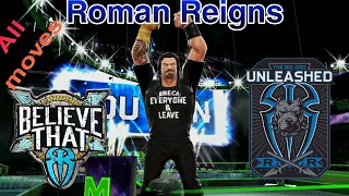 WWE MAYHEM Roman Reigns ALL Moves#04