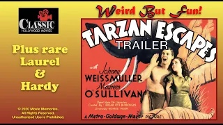 Weird But Fun | Tarzan Escapes (1936) | Johnny Weissmuller | Maureen O'Sullivan | John Buckler