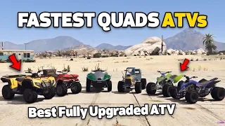 GTA 5 ONLINE - Best Fully Upgraded Quad Bikes | FASTEST QUAD BIKES