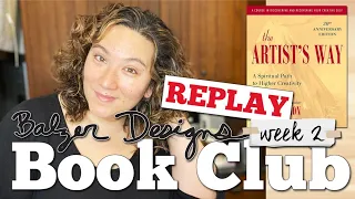 Book Club: The Artist's Way - Week 2