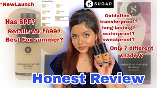 *Newly Launched SUGAR Cosmetics Goddess Of Flawless BB Serum Honest Review  & Wear Test|| Shilpa Kar