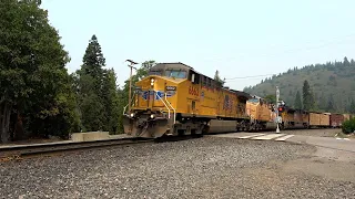 4K: The UP's I-5 Corridor: Ft. Union Pacific & BNSF! On 8-7 & 8-8-21