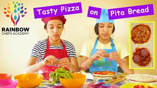 Pizza on Pita Bread Recipe (Easy For Kids!)