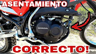 Como ASENTAR el MOTOR de una MOTO 🤔 (HONDA xr190) | El vielza