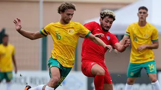 Australia U23 v Mediterranean Select Team | Highlights | Maurice Revello Tournament