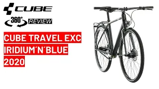 Cube TRAVEL EXC iridium´n´blue 2020: 360 Bike review