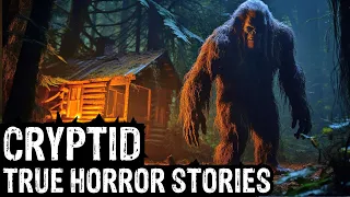 3 Hours of TRUE Terrifying Cryptid Horror Stories (Dogman,Sasquatch, Wendigo,Skinwalker, Deep Woods)