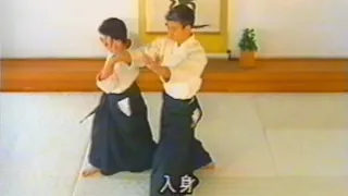 №1-5 #Моритэру_Уэсиба #айкидо #Aikido  合気道  учебный #фильм