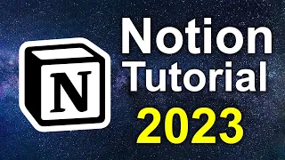 Notion Tutorial for COMPLETE Beginners 2023!
