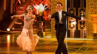 Kellie Bright and Kevin American Smooth to 'Let's Face The Music and Dance' - Strictly:  2015