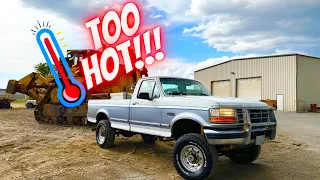 Finally fixed!!! air conditioning in the 1997 f350!!!