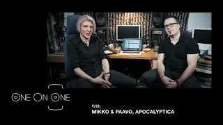 One on One with Mikko and Paavo, Apocalyptica | Genelec 8341 | Interview