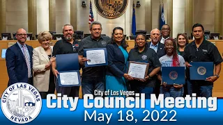 Las Vegas City Council Meeting 5-18-2022