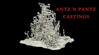 Look At This Massive Aluminum Ant Mound Casting // Texas Fire Ant Mound Sculpture // ASMR