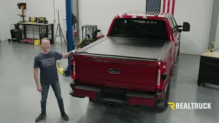 How to Install RetraxPRO MX Tonneau Cover on a  2023 Ford F-250 HD