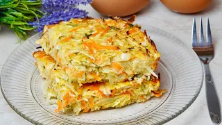 Delicious dinner in minutes! Quick and Delicious Cabbage Casserole!