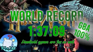 Harry Potter and the Chamber of Secrets GBA 100% Speedrun World Record - 1:37:09