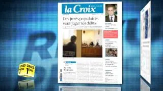 Revue de presse Unes 1ère - 2 janvier 2012