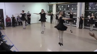 Открытое занятие - блок индивидуальной техники и трюков в народном танце