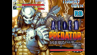 1994 [60fps] Alien vs. Predator (USA) P.Warrior Hardest Nomiss ALL