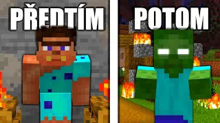 Příběh První ZOMBIE v Minecraftu!