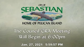 January 27th, 2021 - City Council Meeting